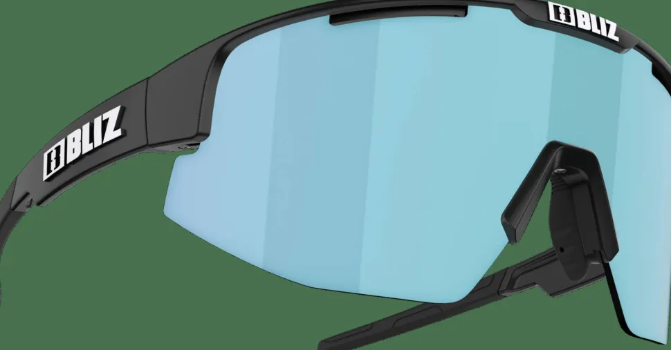 Bliz Matrix Small Matte Black/Smoke W Ice Blue Multi