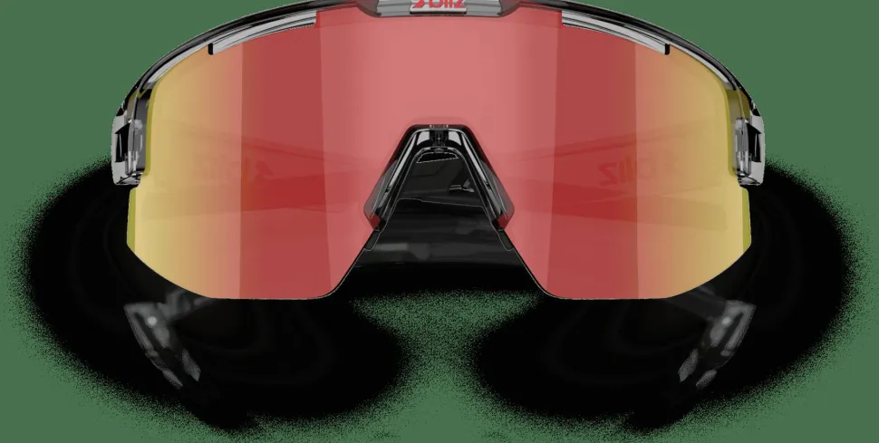 Bliz Matrix Transparent Dark Grey/Brow W Red Multi