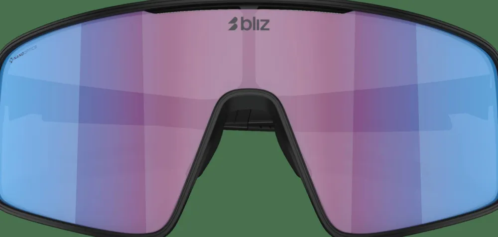 P001 Matt Black / Nano Optics Nordic Light Begonia - Violet W Blue Multi Glasögon & Kikare|Cykel