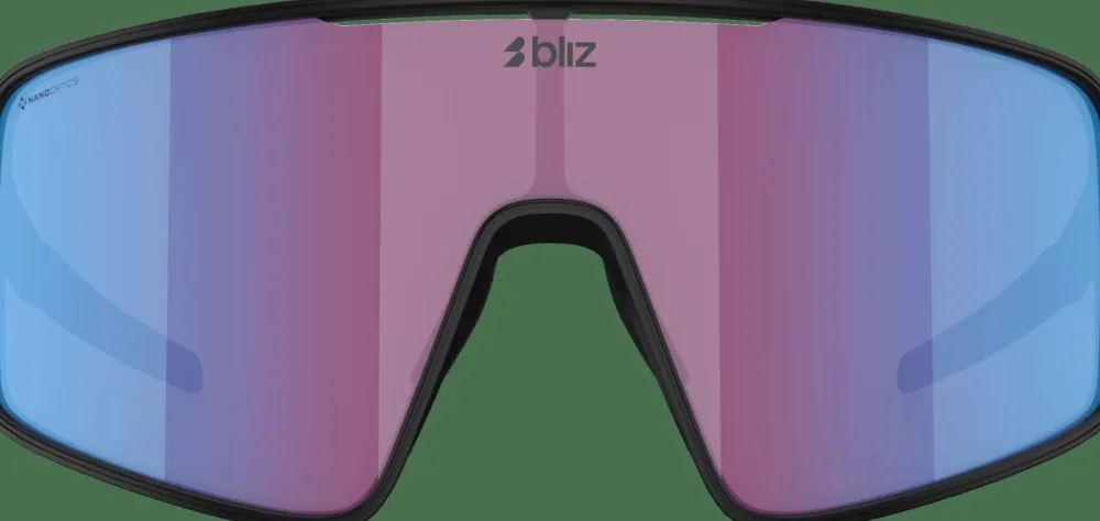 P001 Matt Black / Nano Optics Nordic Light Begonia - Violet W Blue Multi Glasögon & Kikare|Cykel