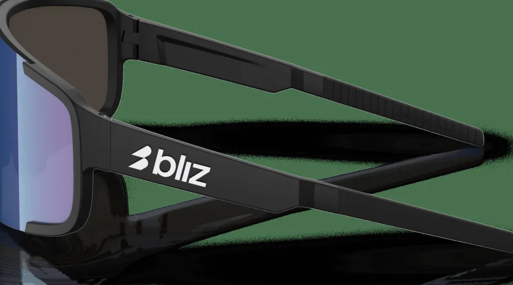 Bliz P003 Matte Black/Blue Mirror Outlet