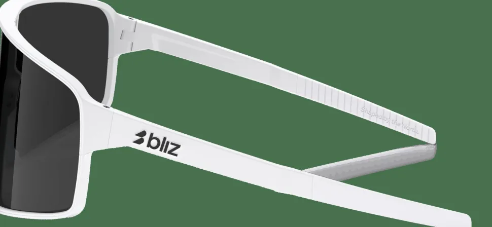 Bliz P001s Matte White/Smoke