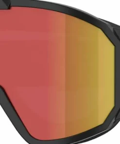 Bliz Rave Matt Black White Logo/Brown Red