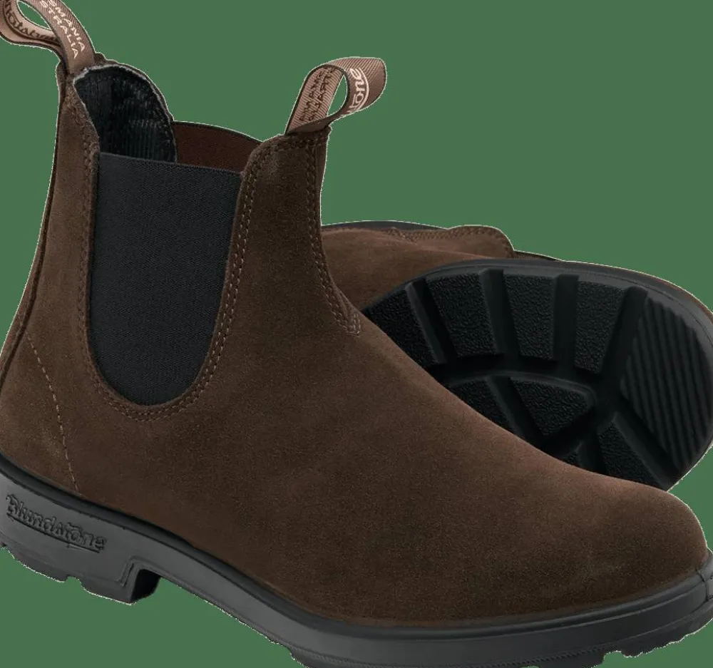 Blundstone Unisex 2410 Suede Chelsea Boots Brown Outlet