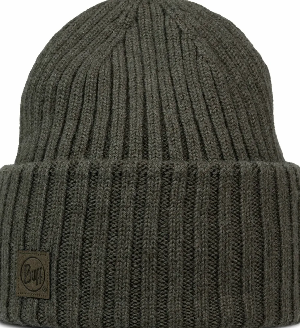 Buff Beanie Knitted Erviny Erviny Bark Clearance