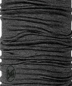 Buff Lightweight Merino Wool Tubular Solid Grey Outlet