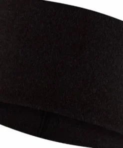 Buff Merino Wide Headband Solid Black