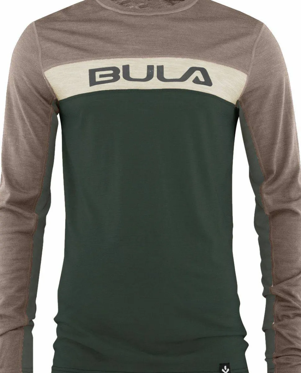 Bula Men's Retro Merino Wool Crew Dolive