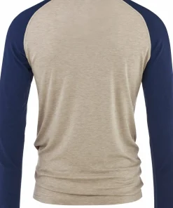 Online Men's Retro Merino Wool Halfzip Sweater Underställ Herr