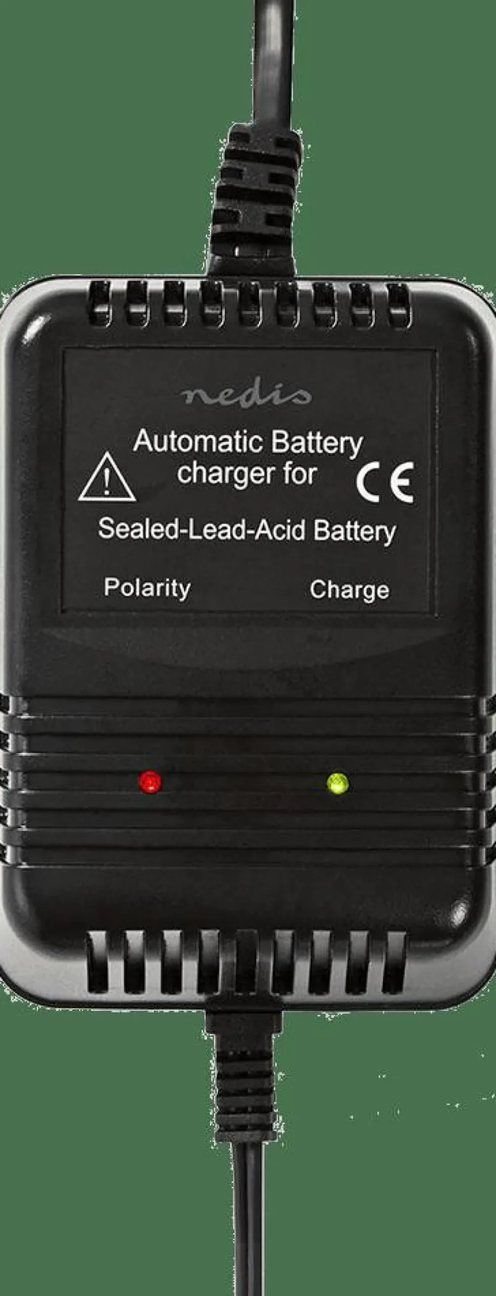 Burrel Battery Charger 2-12v Helautomatisk Batterilader Til Viltkamer Black Svart