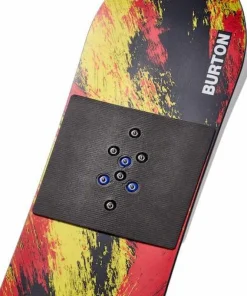 Burton Kids' Grom Snowboard KETCHUP/MUSTARD Clearance