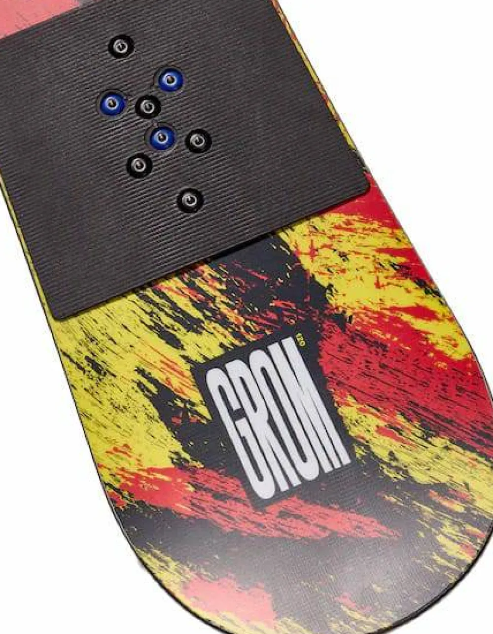 Burton Kids' Grom Snowboard KETCHUP/MUSTARD Clearance