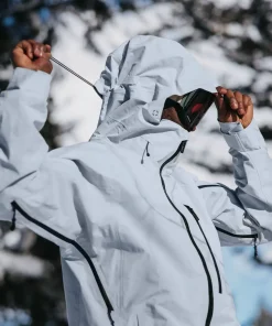 Burton Men's Ak Gore Cyclic Jacket Gray Cloud