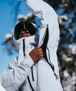 Burton Men's Ak Gore Cyclic Jacket Gray Cloud