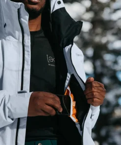 Burton Men's Ak Gore Cyclic Jacket Gray Cloud