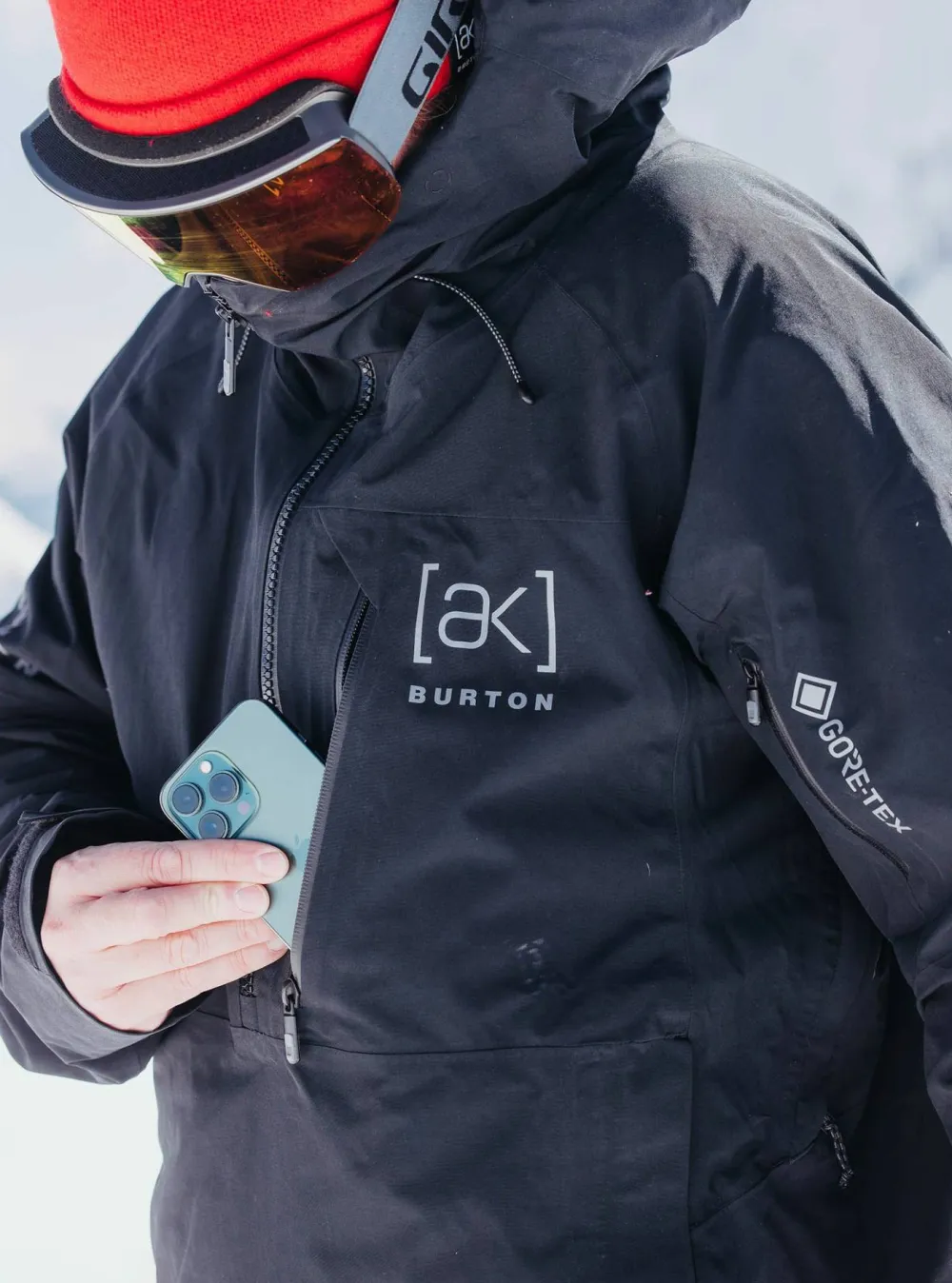 Outlet Men's Ak Gore Velocity Anorak Snowboarding|Gore-Tex