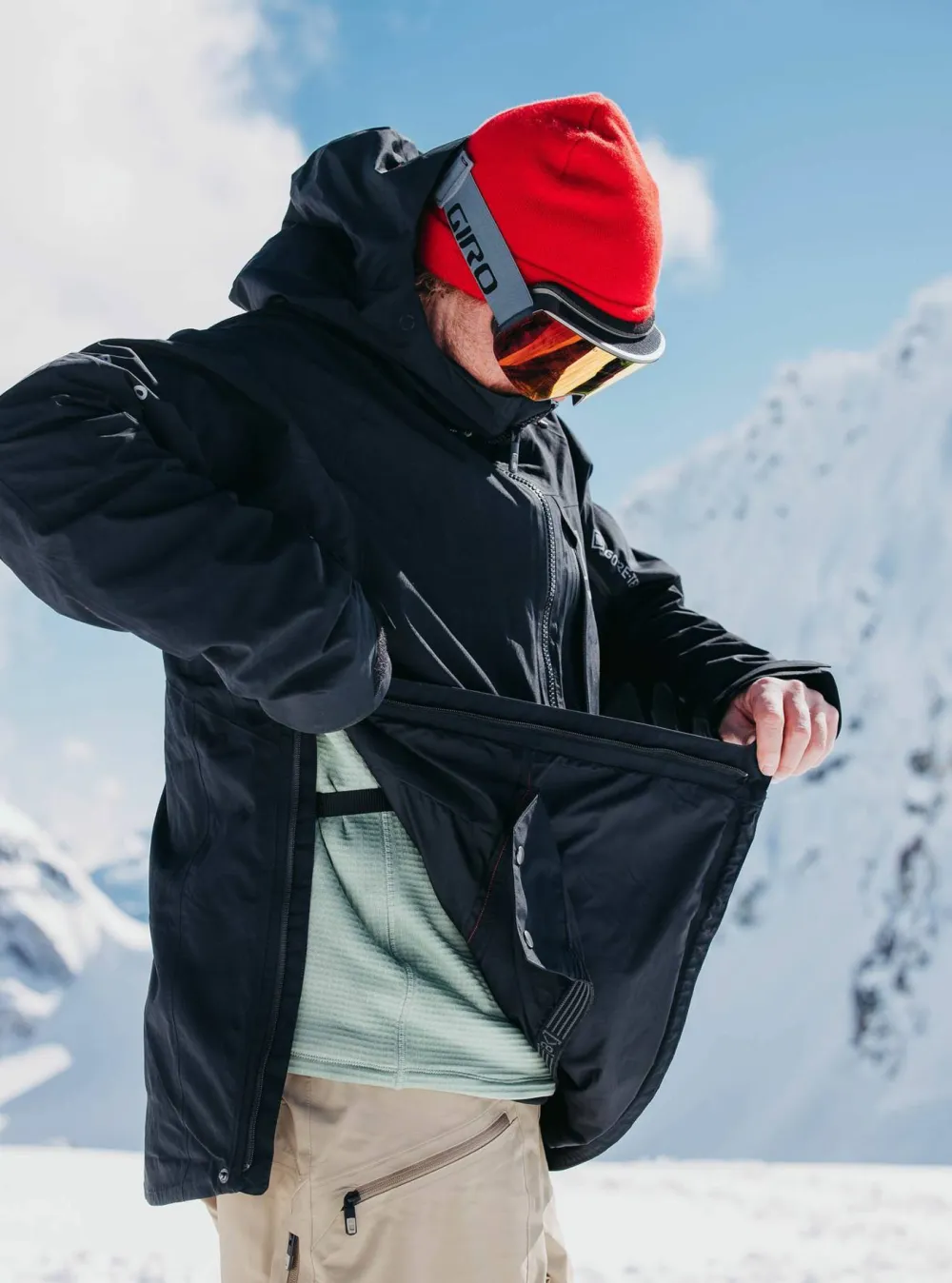 Outlet Men's Ak Gore Velocity Anorak Snowboarding|Gore-Tex