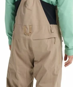 Burton Men's Reserve 2L Bib Pants Summit Taupe Discount