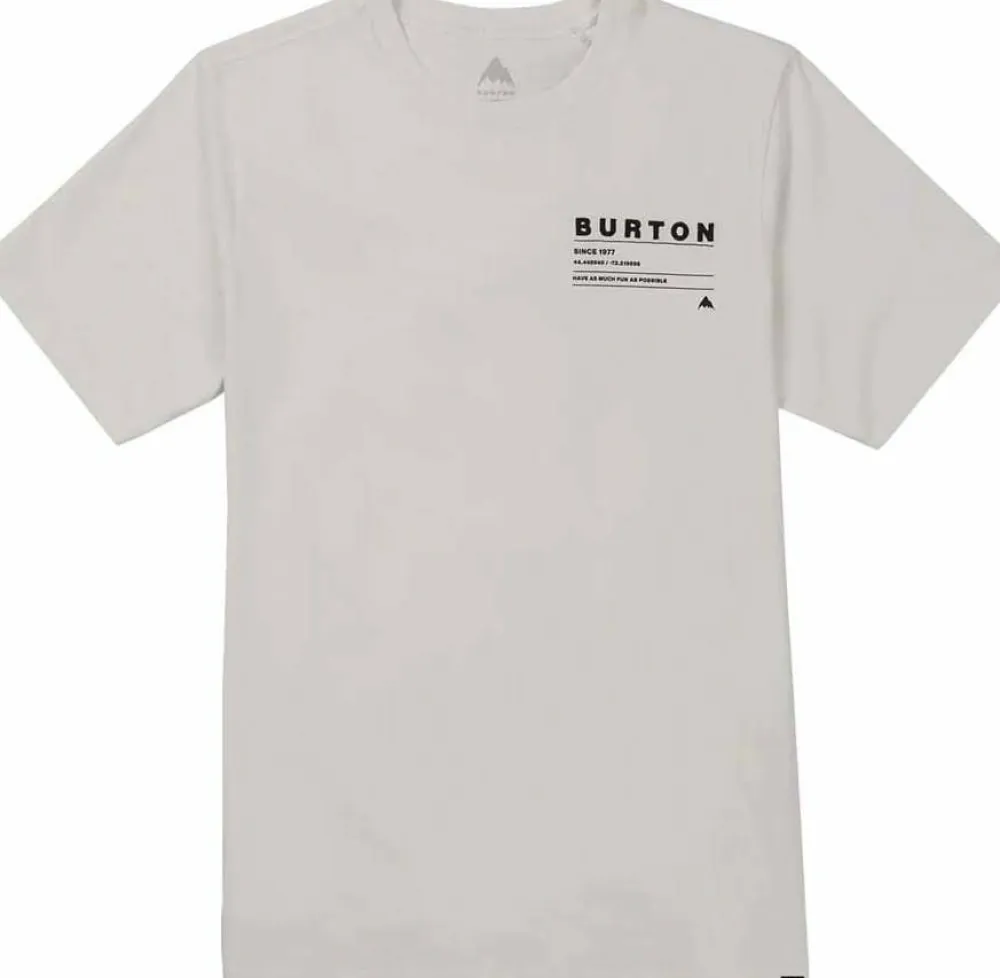 Burton Moretown T-Shirt Stout White Discount