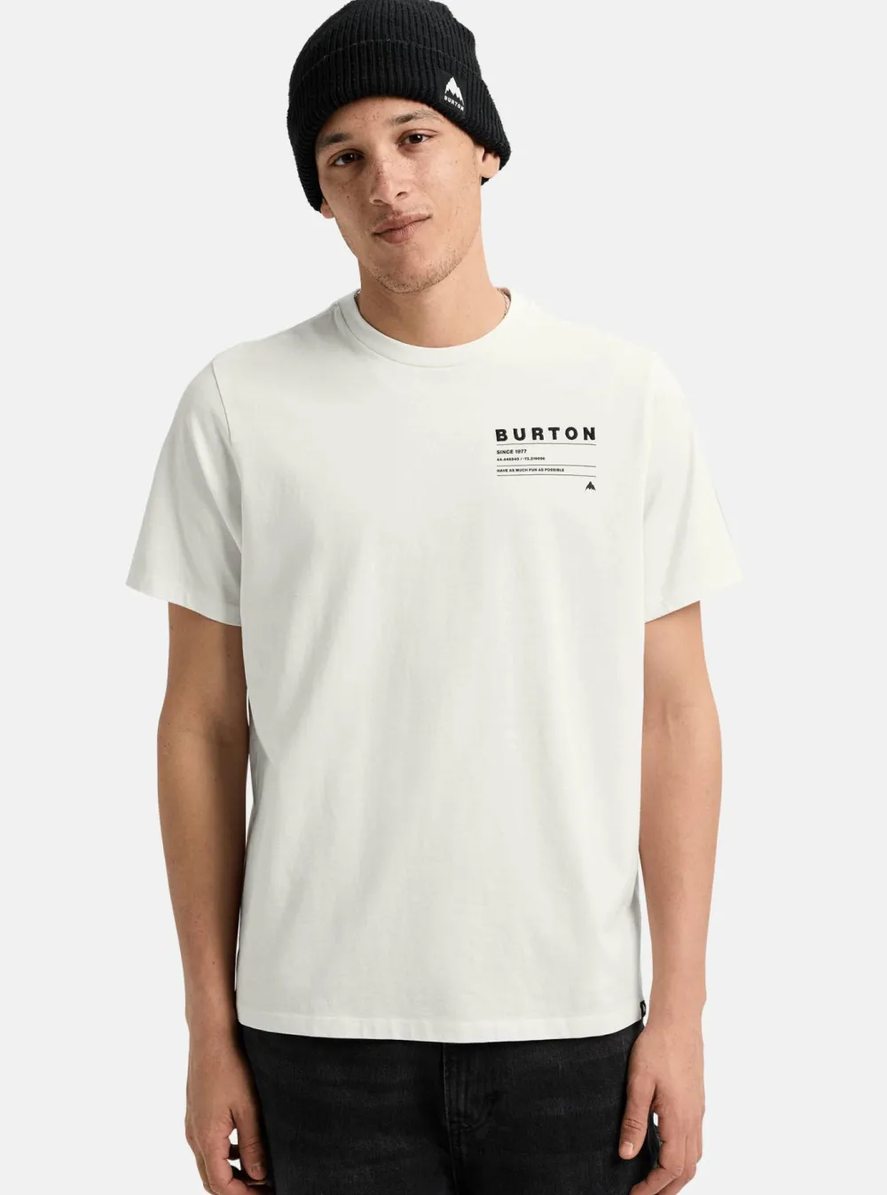 Burton Moretown T-Shirt Stout White Discount