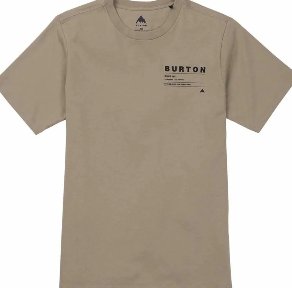 Burton Moretown T-Shirt Summit Taupe
