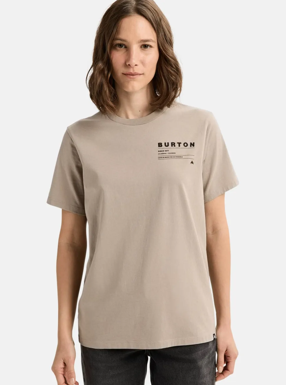 Burton Moretown T-Shirt Summit Taupe