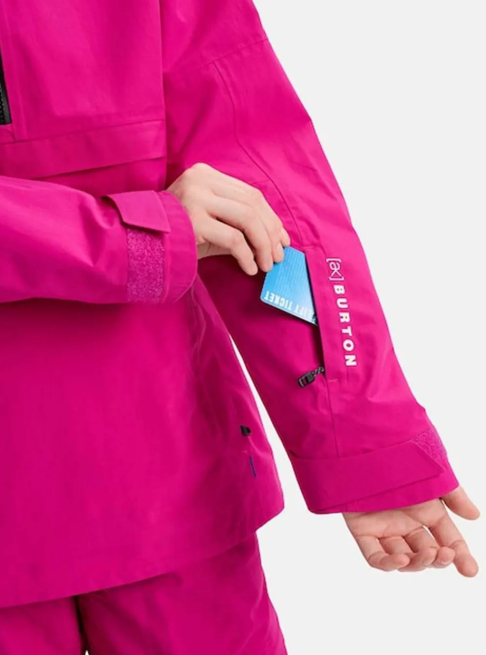 Burton Womens Ak Gore Kimmy Anorak Very Berry Outlet