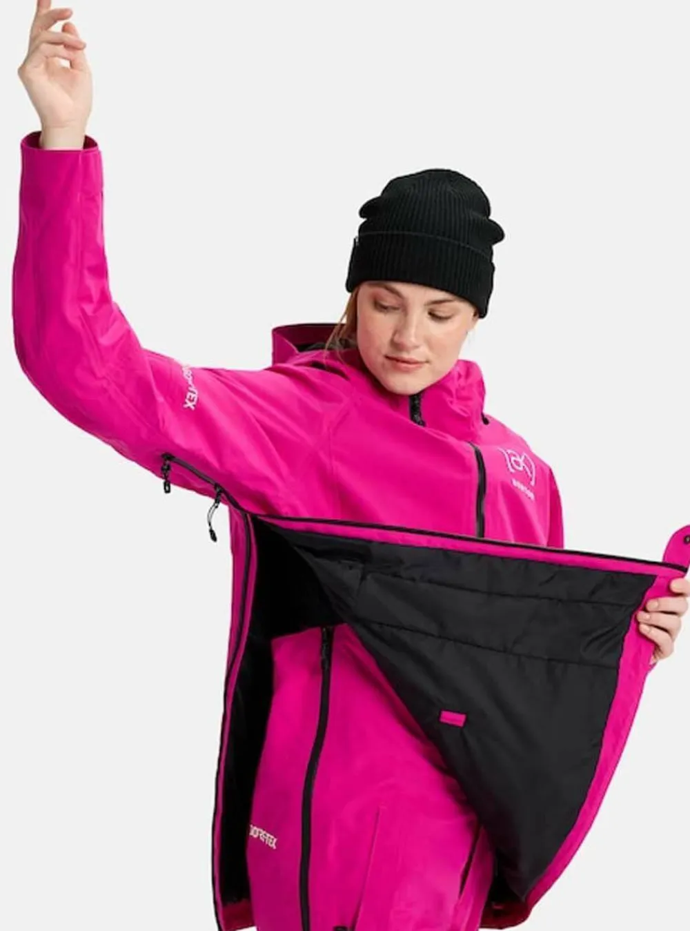 Burton Womens Ak Gore Kimmy Anorak Very Berry Outlet