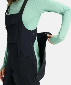 Burton Women's Reserve Stretch Bib True Black