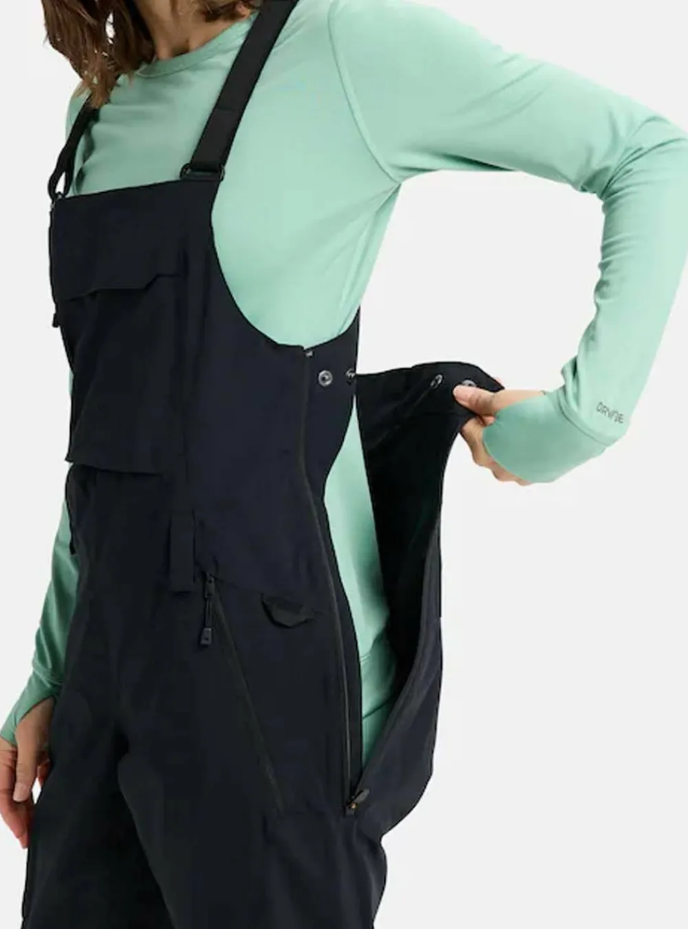 Hot Women's Reserve Stretch Bib Skidkläder Dam|Dambyxor