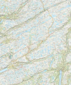 Hot Bjerkreimsheiene & Setesdal Vesthei Sør 1:50 000 Övrig Utrustning