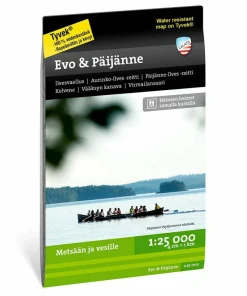 Calazo förlag Evo & Päijänne 1:25.000 NoColour Outlet