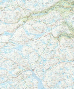 Calazo förlag Hardangervidda Øst, Rjukan & Gaustatoppen 1:50 000 Hiking map
