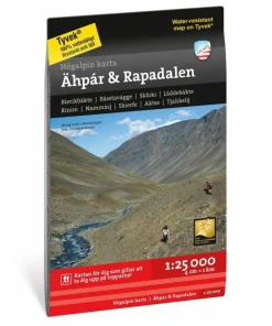 Hot Högalpin karta Ähpar & Rapadalen 1:25.000 Övrig Utrustning