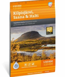 Calazo förlag Kilpisjärvi, Saana & Halti 1:50 000/1:25 000