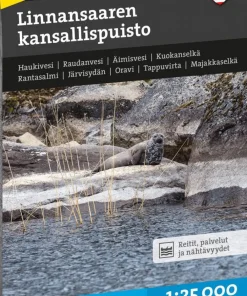 Calazo förlag Linnansaaren kansallispuisto 1:25 000 NoColour