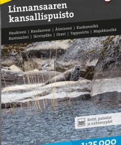 Calazo förlag Linnansaaren kansallispuisto 1:25 000 NoColour