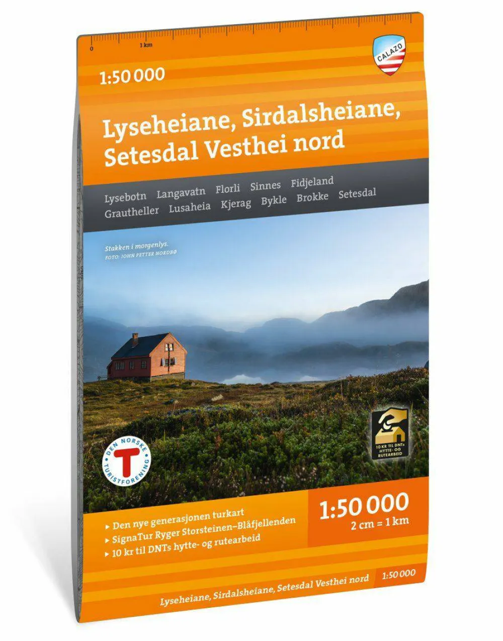Discount Lyseheiane, Sirdalsheiane & Setesdal Vesthei Nord 1:50 000 Övrig Utrustning