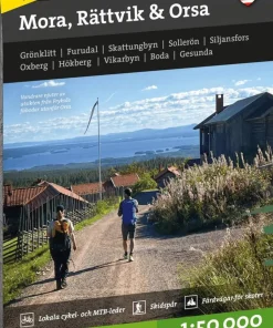 Calazo förlag Mora, Rättvik & Orsa 1:50 000 NoColour
