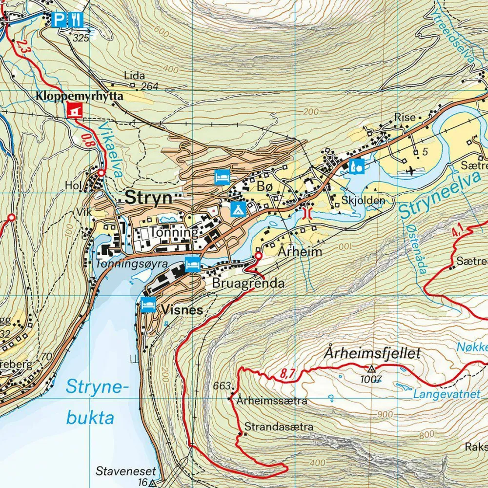 Discount Nordfjord 1:50 000 Övrig Utrustning