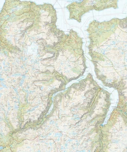 Calazo förlag Nærøyfjorden & Lærdalen 1:50 000 Hiking map Discount