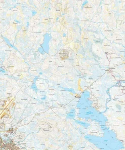 Rovaniemi: Napapiiri & Ounasvaara 1:25 000 Övrig Utrustning