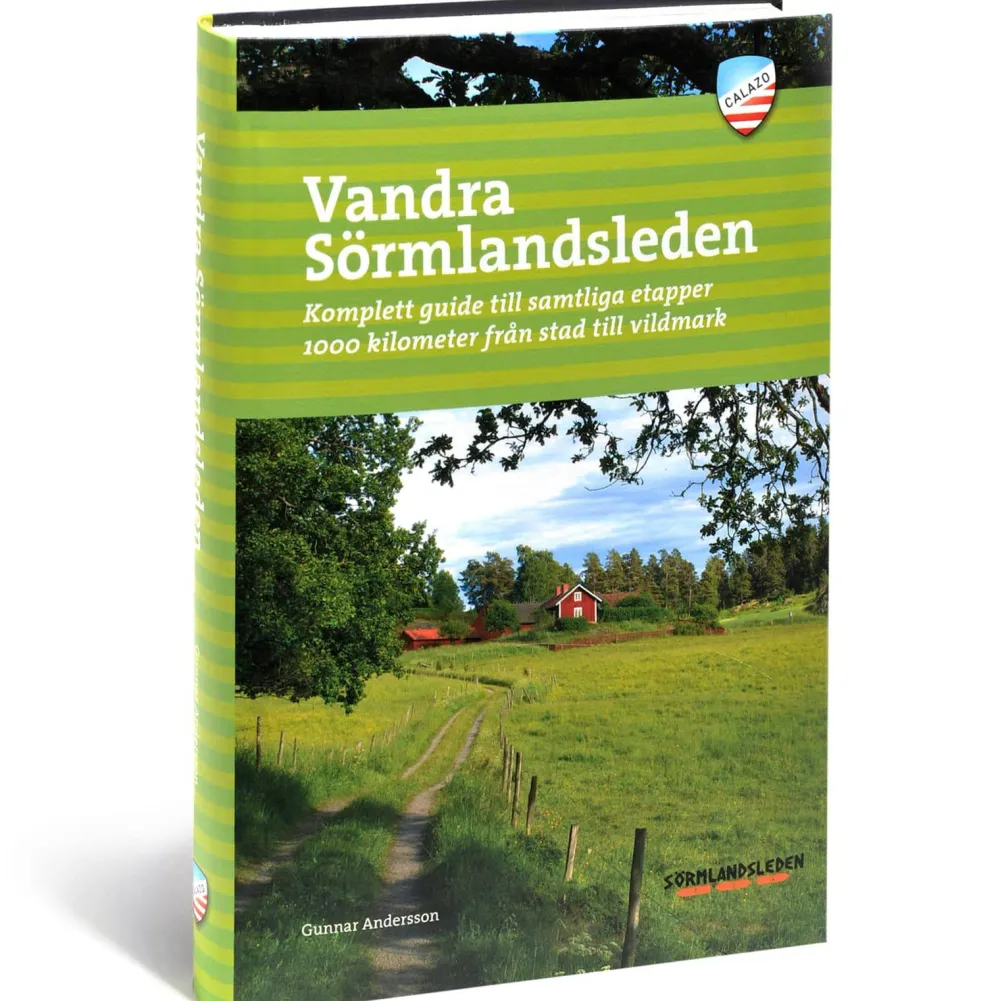 Calazo förlag Vandra Sörmlandsleden (4:e uppl.) NoColour New