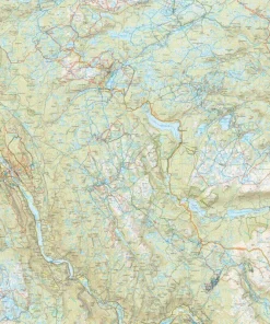 Calazo förlag Vassfarstien 1:50 000 Hiking map
