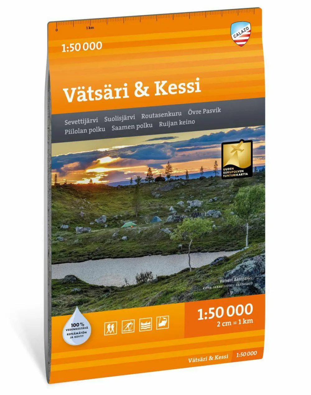 New Vätsäri & Kessi 1:50 000 Fiske