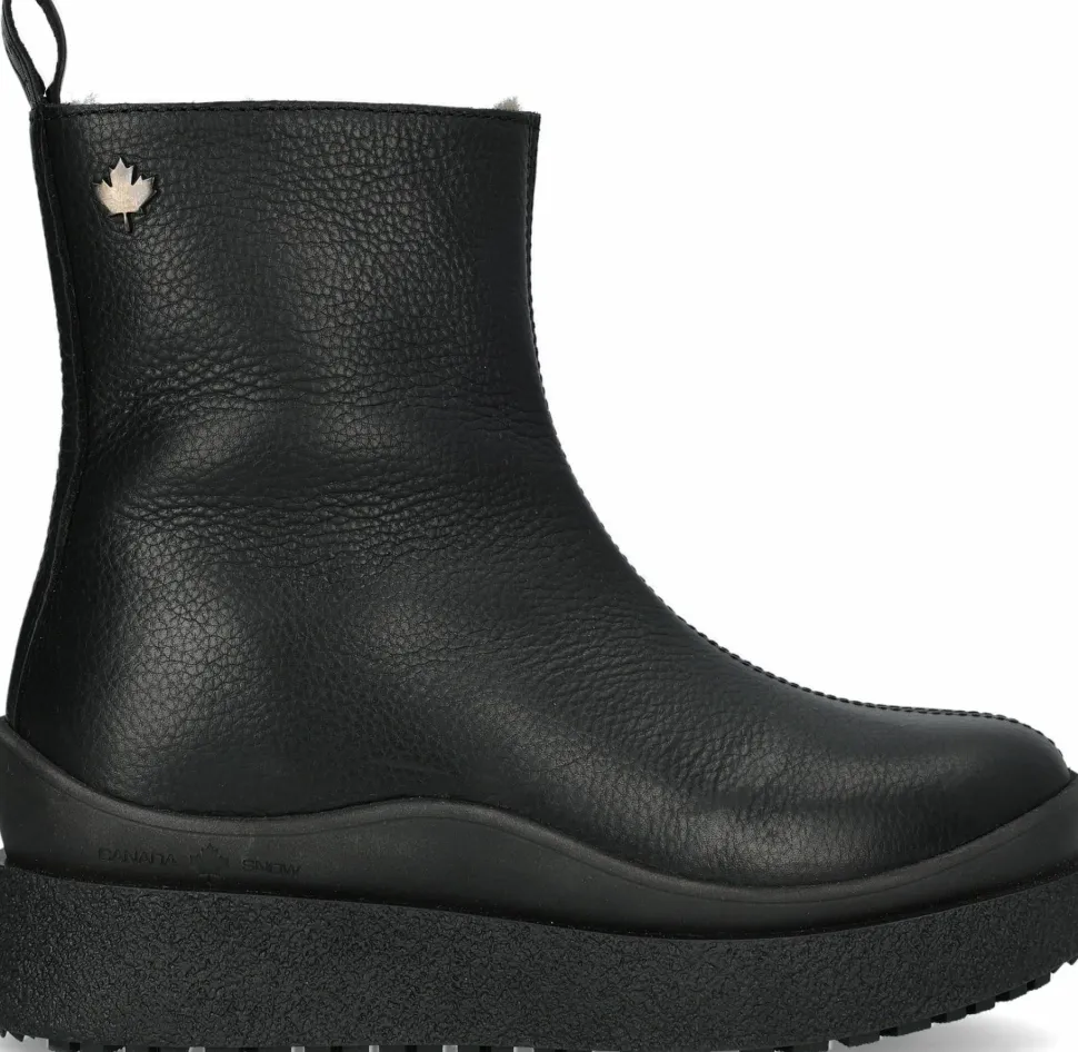 Canada Snow Women's Mount Meer Leather Black
