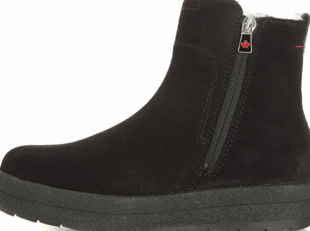 Best Women's Mount Baker Suede Boots Reflective Zip Vinterskor Dam
