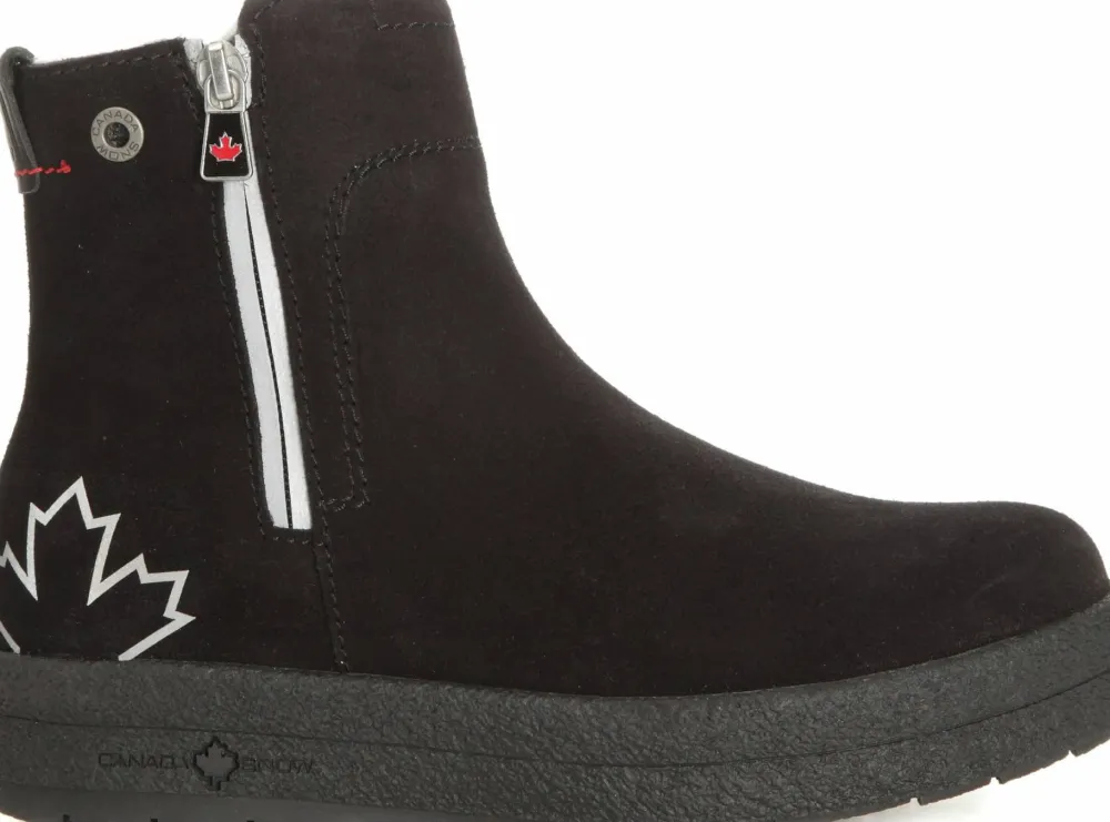 Best Women's Mount Baker Suede Boots Reflective Zip Vinterskor Dam