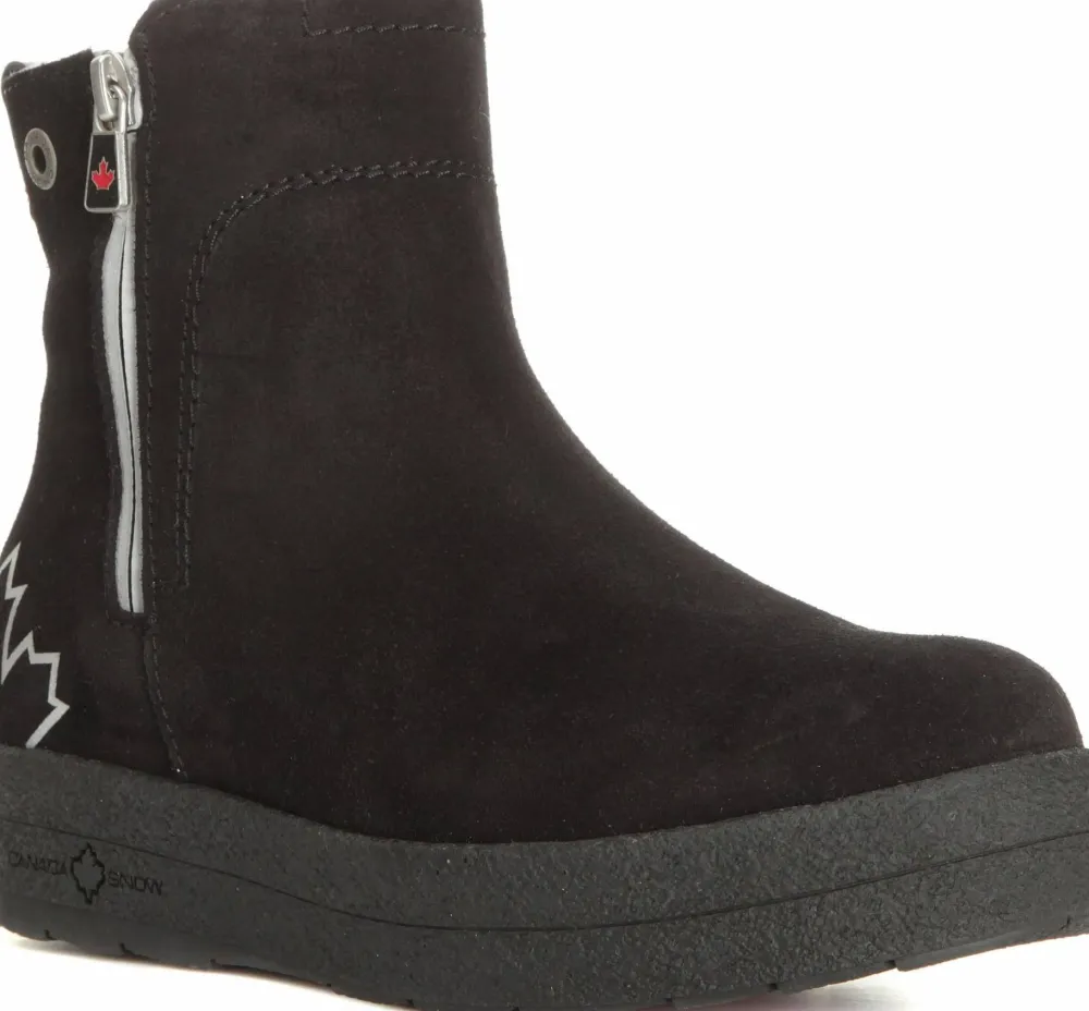 Best Women's Mount Baker Suede Boots Reflective Zip Vinterskor Dam