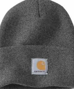 Carhartt Knitted Cuffed Beanie Coal Heather Hot